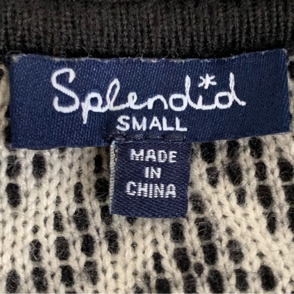 Splendid zipper sweater with pockets - Picture 8 of 11